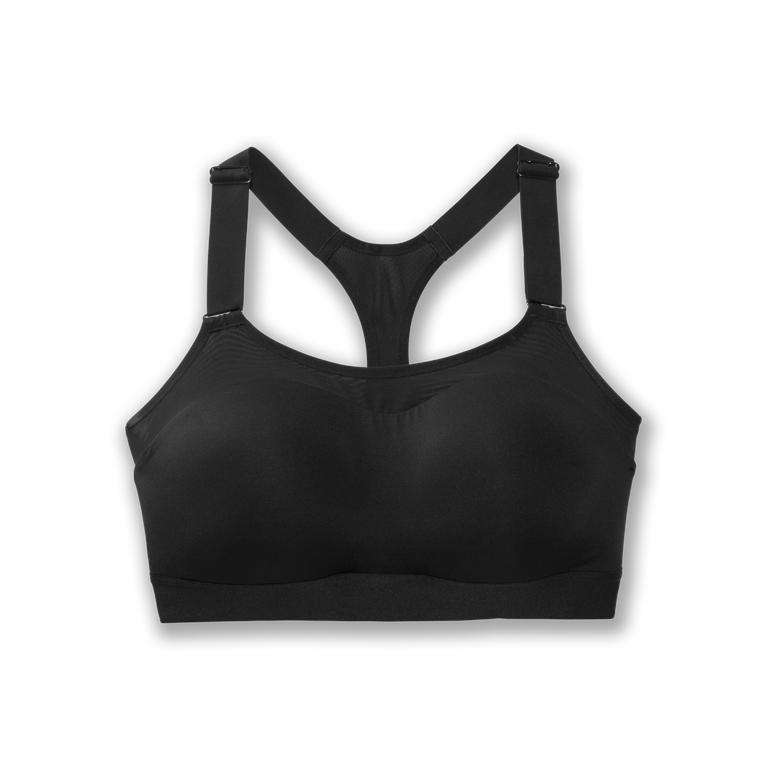 Brooks Dare Racerback Womens Running Bra - Black - Indonesia (PYTG-94561)